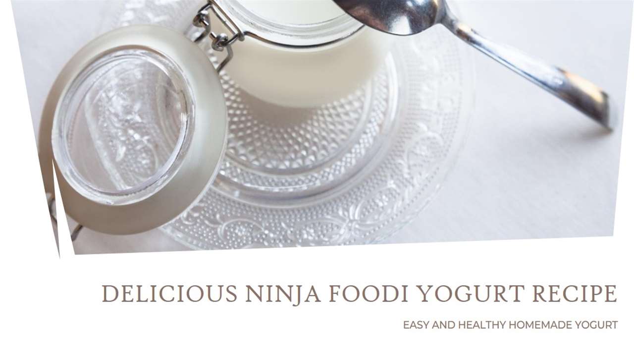Ninja Foodi Yogurt Recipe